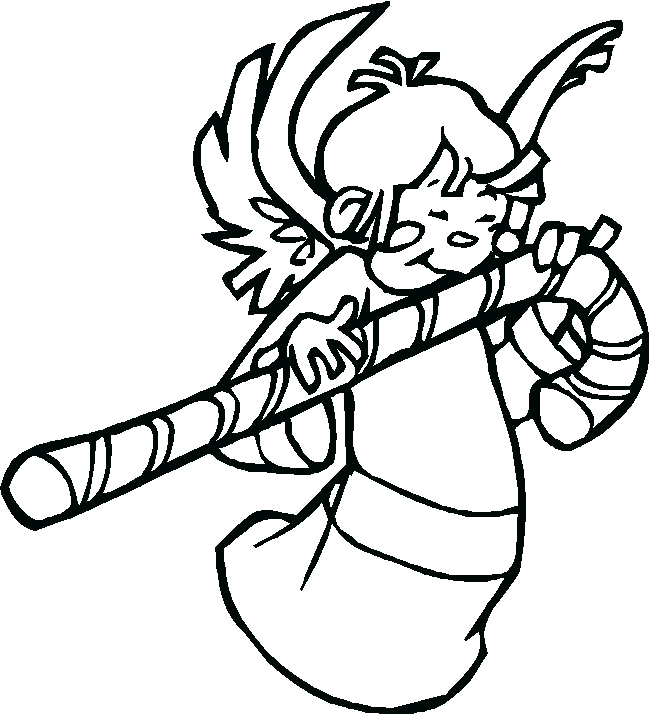 Angel Coloring Pages 6
