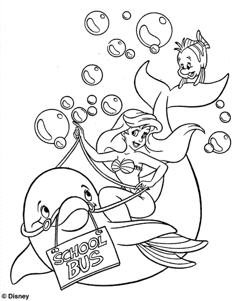Barbie in a Mermaid Tale Coloring Pages 5