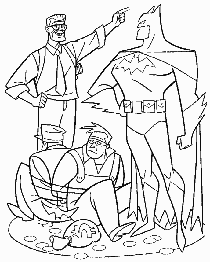 Batman Coloring Pages 2