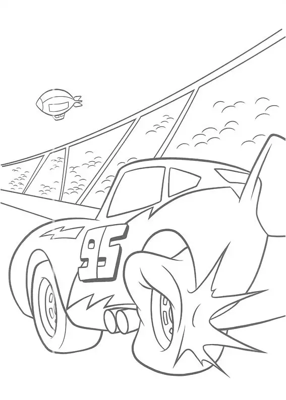 cars coloring pages. Disney Cars Coloring 7