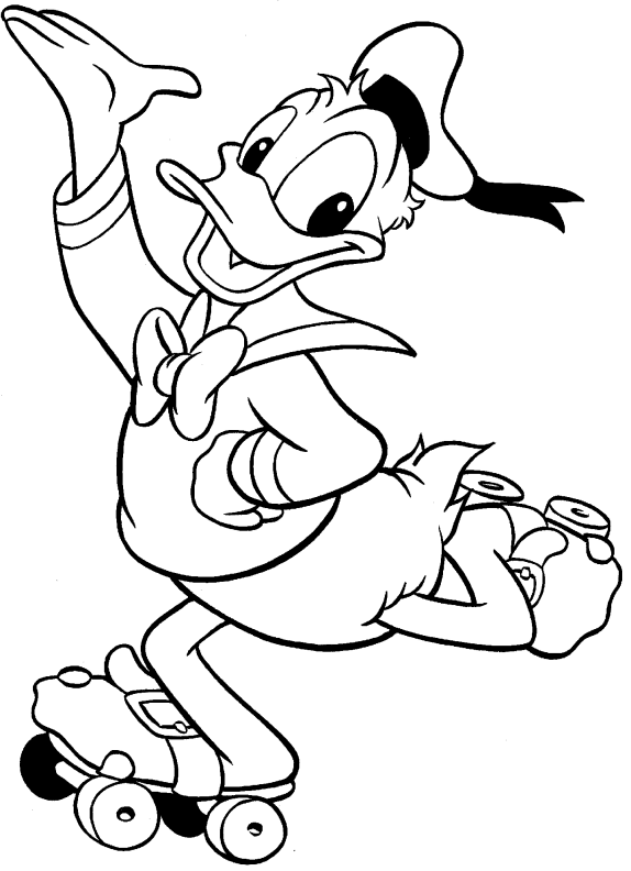 Cartoon Coloring Pages 11