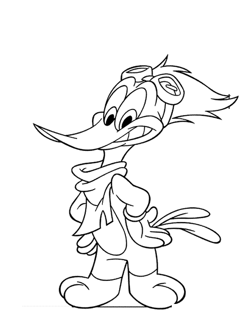 Cartoon Coloring Pages 6