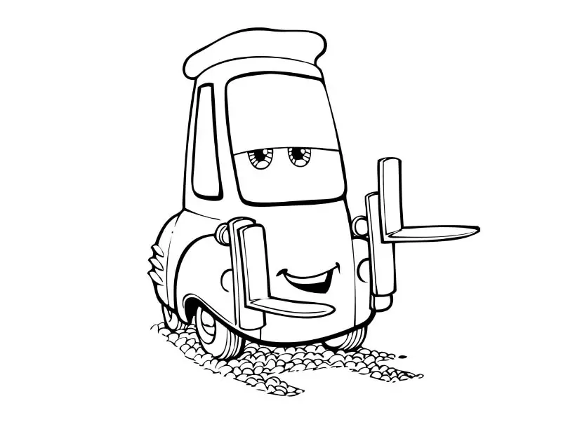 Disney Cars Coloring Pages 3