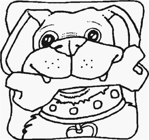 Dog Coloring Pages 8