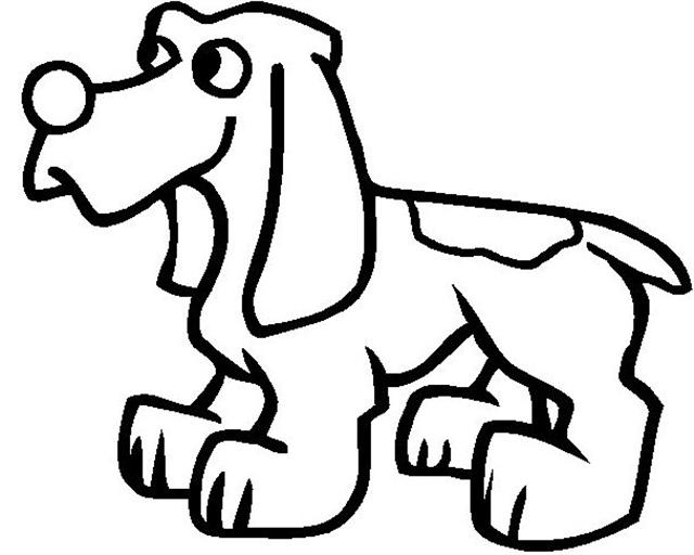 Dog Coloring Pages 6