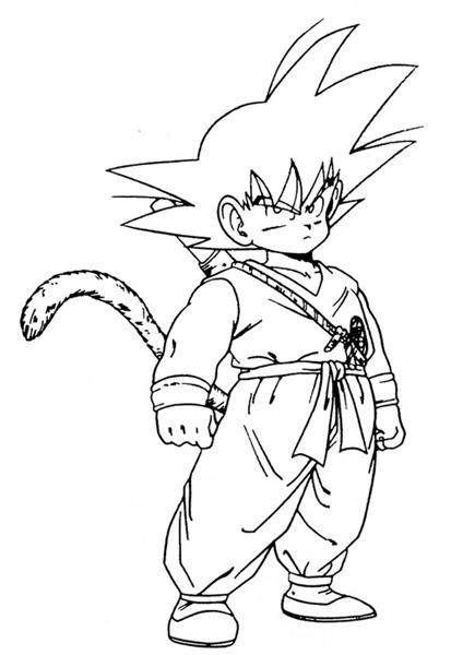 Dragon Ball Z Coloring Pages 11