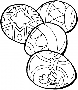 Printable Easter Coloring Pages 9