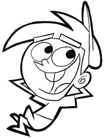 Fairly Odd Parents Coloring Pages 4
