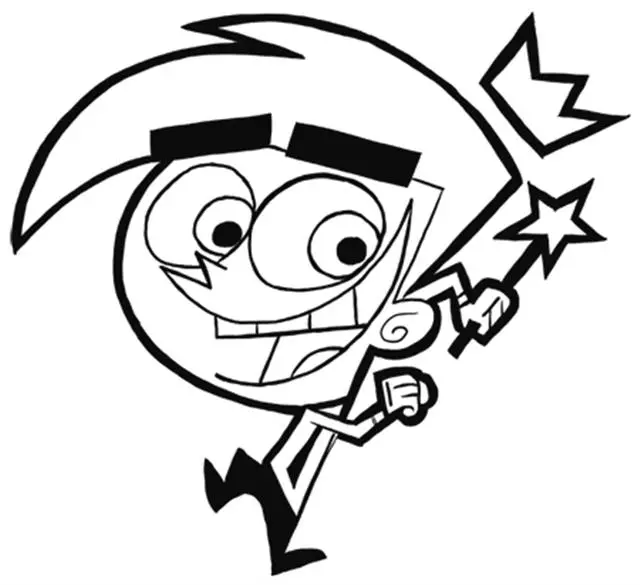 Fairly Odd Parents Coloring Pages 7