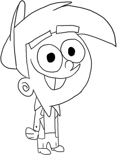 Fairly Odd Parents Coloring Pages 9