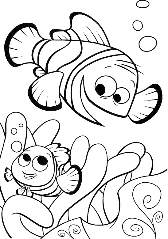 Nemo Coloring Pages 5