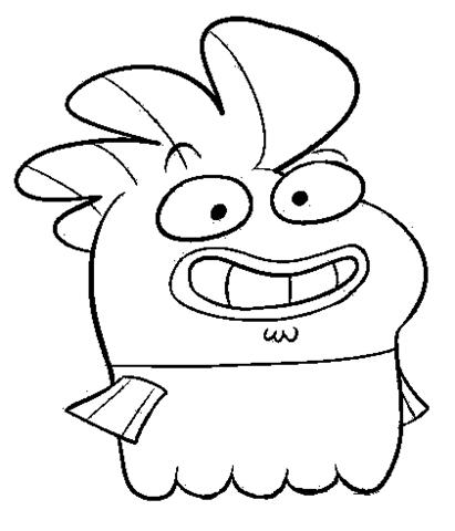 Fish Hooks Coloring Pages 11