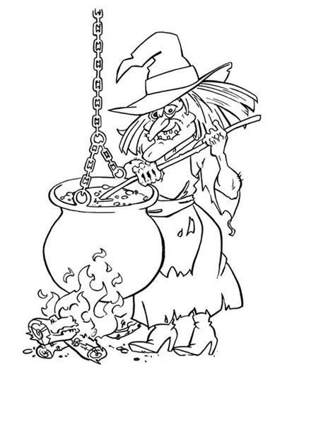 Halloween Printable Coloring Pages 6