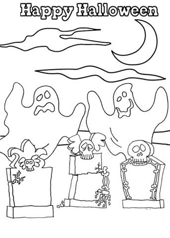Halloween Coloring Pages 9