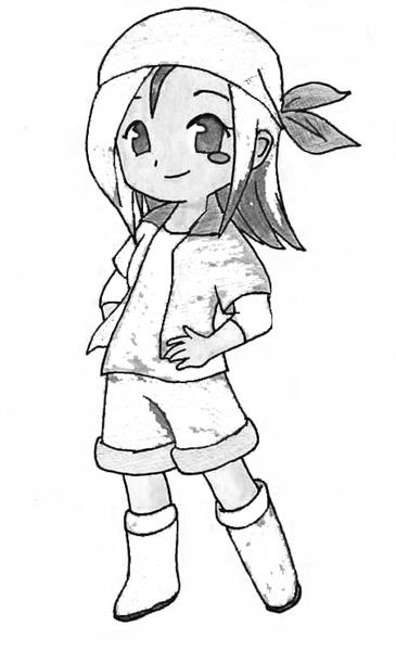 Harvest Moon Coloring Pages 8