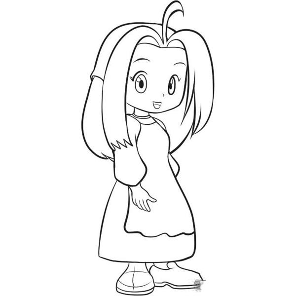 Harvest Moon Coloring Pages 9