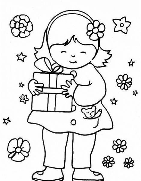 Kid Coloring Pages 7 
