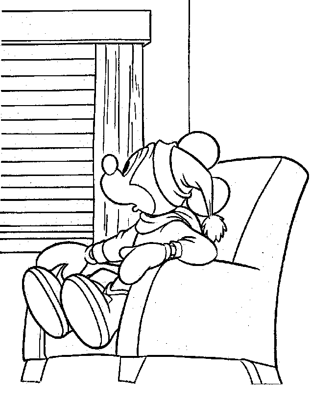 Mickey Mouse Coloring Pages 3