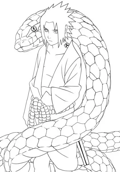 Naruto Coloring Pages 7