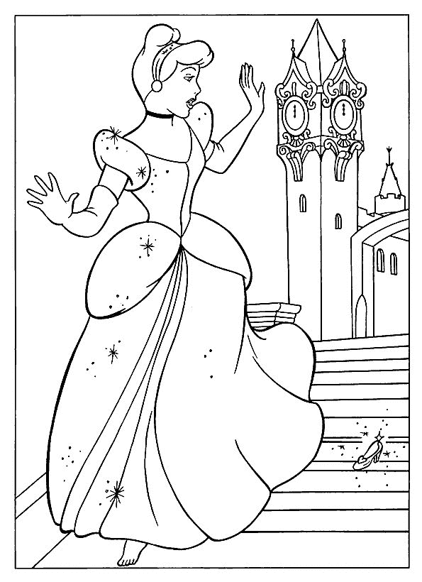my little pony coloring pages. Cinderella New Coloring Pages