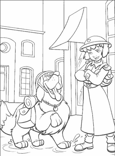 Peter Pan Coloring Pages 2