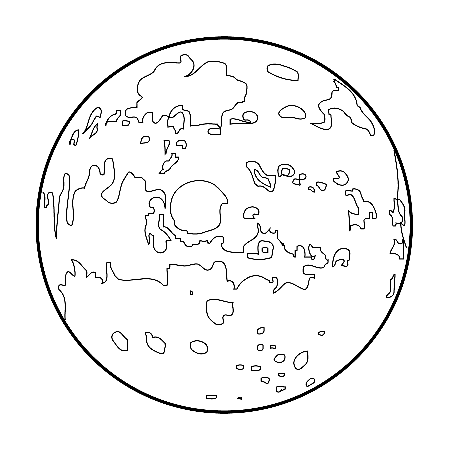 Solar System Coloring Pages 5