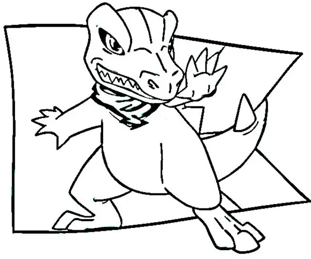 Pokemon Mystery Dungeon Coloring Pages 8