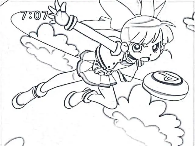 Power Puff Girls Z Coloring Pages 1