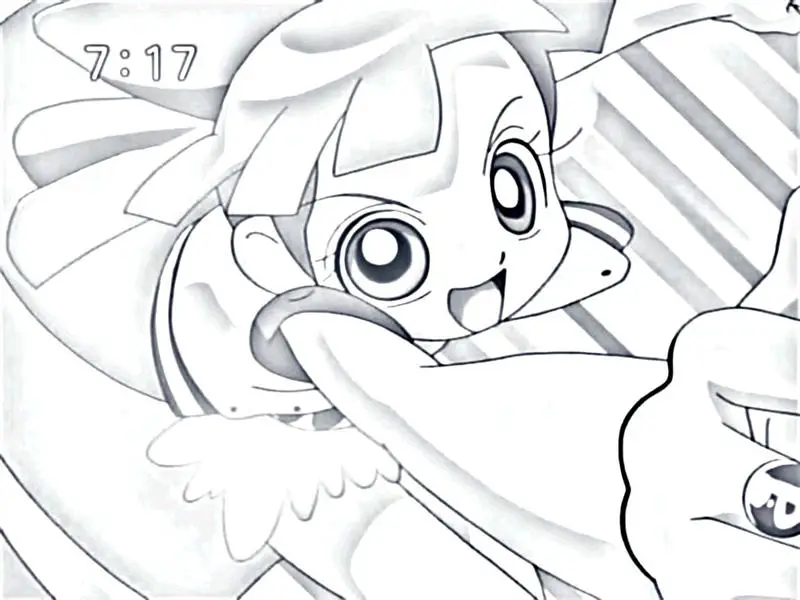 Power Puff Girls Z Coloring Pages 3