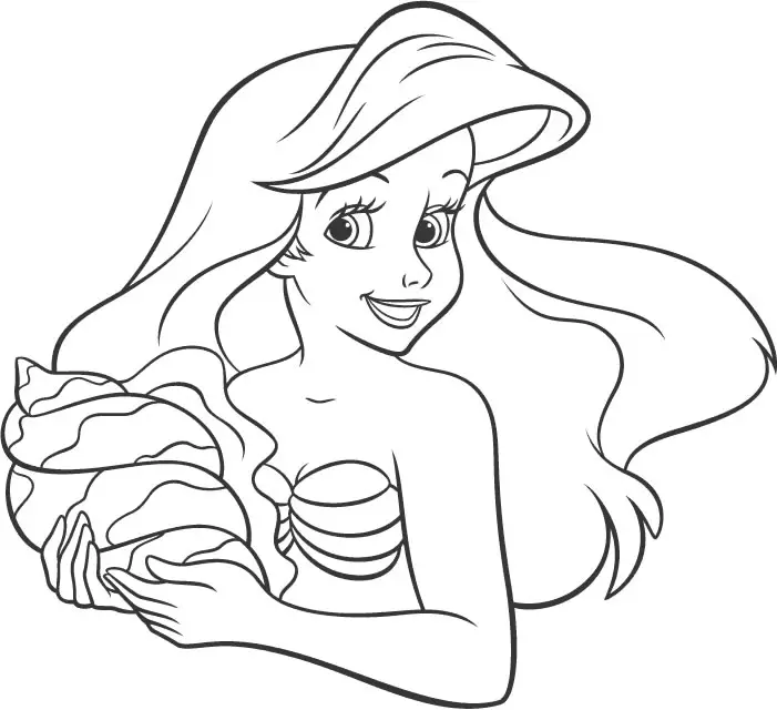 Princess Coloring Pages 4