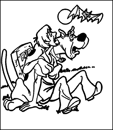 Scooby Doo Coloring Pages 2