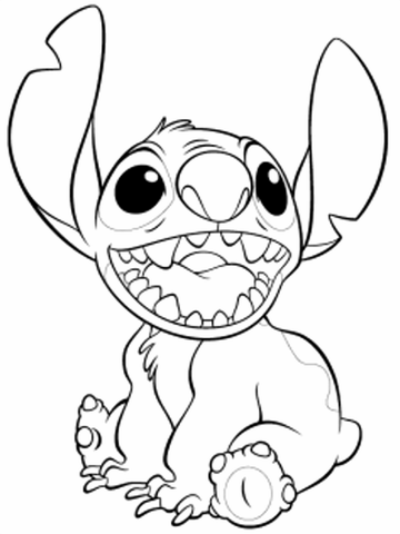 Free Thanksgiving Coloring on Downloading Stitch Coloring Pages