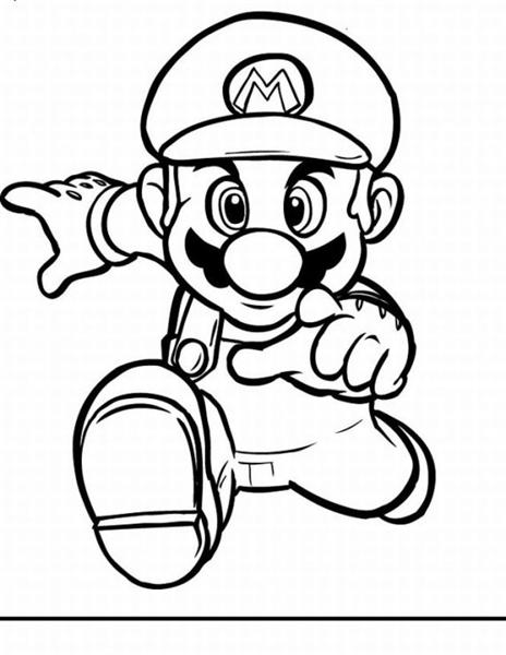 Super Mario Coloring Pages 6