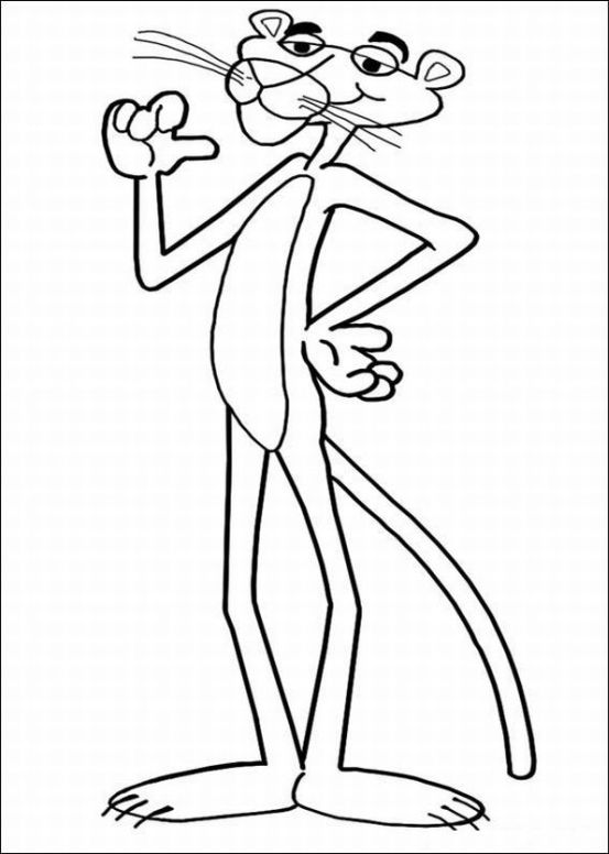 The Pink Panther Show Coloring Pages 5