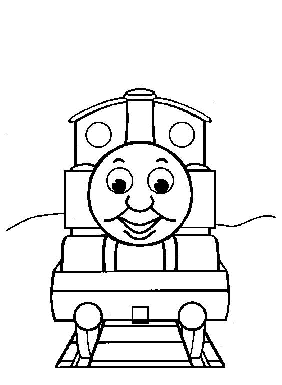 Thomas Coloring Pages 8