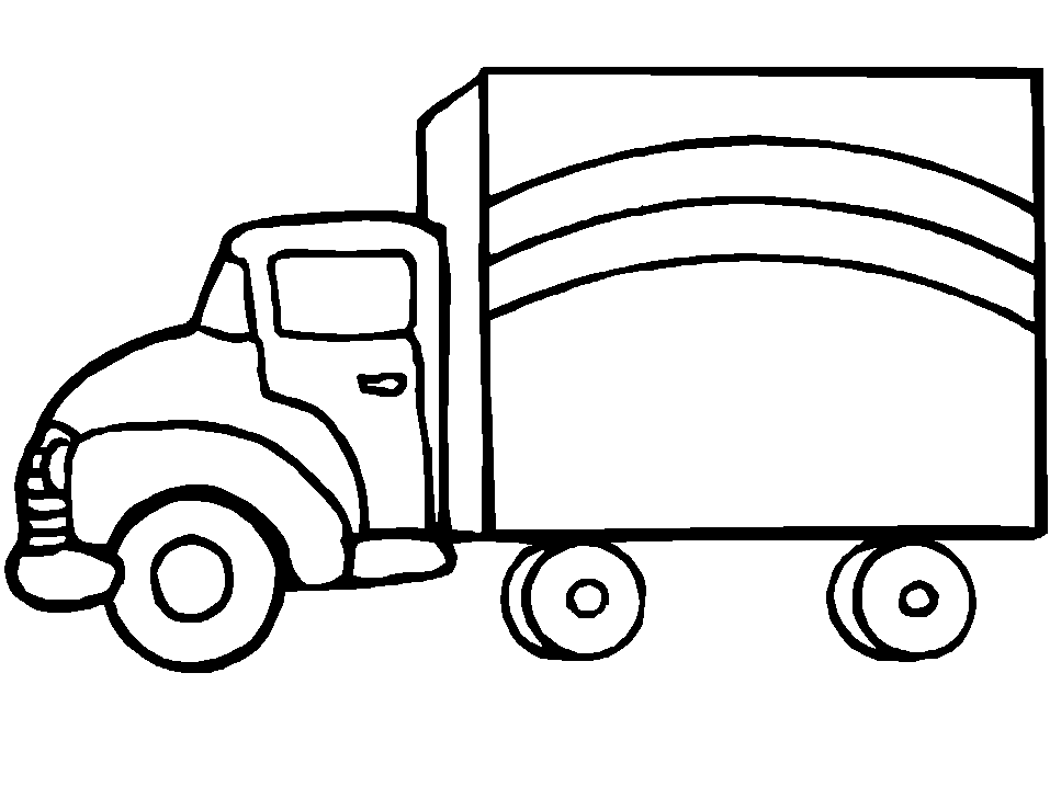 Truck Coloring Pages 2