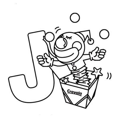 Alphabet Coloring Pages 10