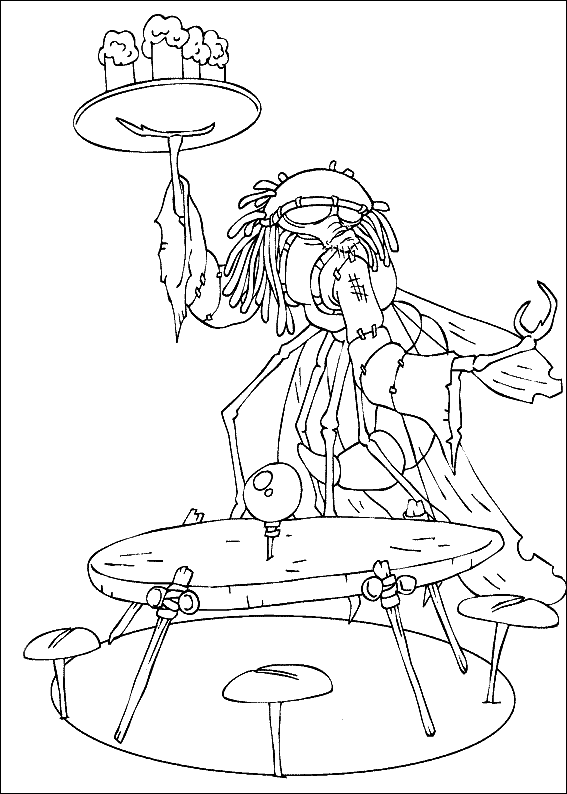 Arthur Minimoys Coloring Pages 9