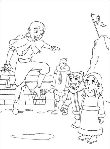 Avatar Coloring Pages 2