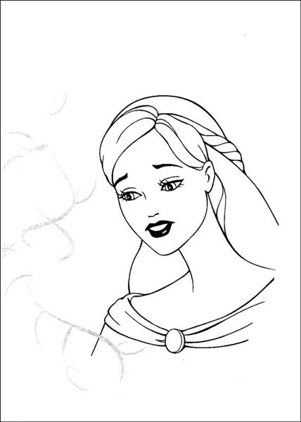 Barbie and The Magic Pegasus Coloring Pages 13