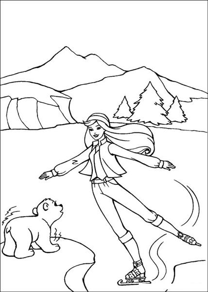 Barbie and The Magic Pegasus Coloring Pages 15