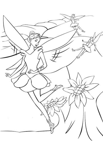 Barbie Fairytopia Coloring Pages 3