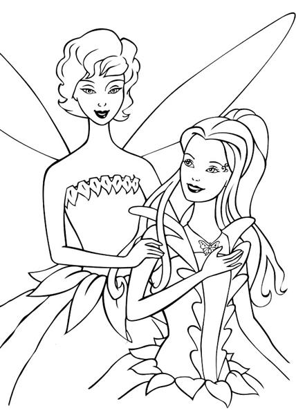 Barbie Fairytopia Coloring Pages 5