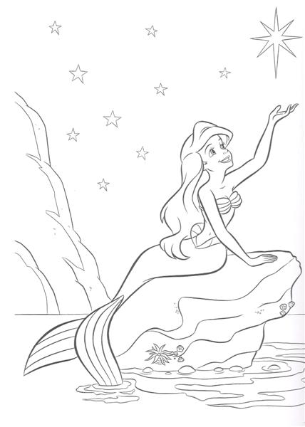 Barbie in a Mermaid Tale Coloring Pages 1