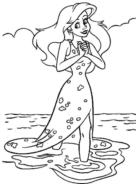 Barbie in a Mermaid Tale Coloring Pages 2