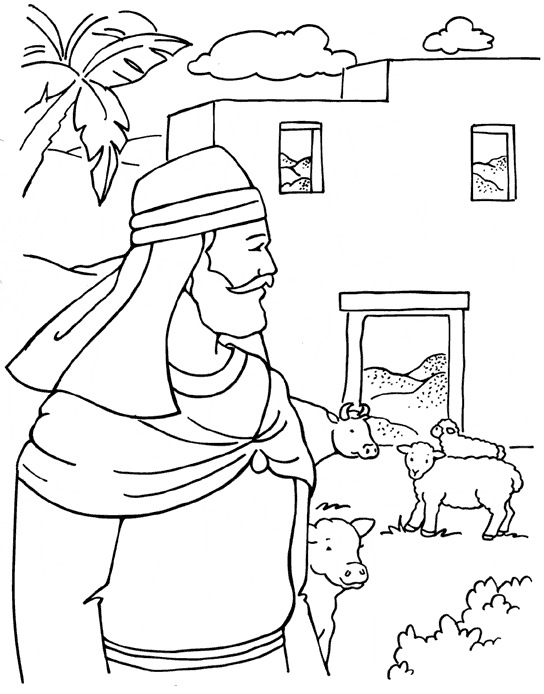 Bible Coloring Pages 2
