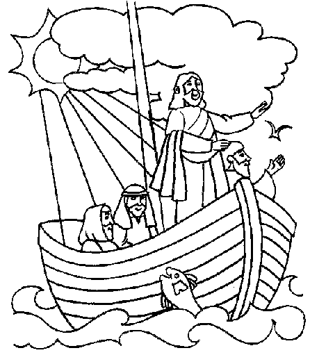 Bible Coloring Sheet 9