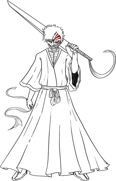Bleach Coloring Pages 6
