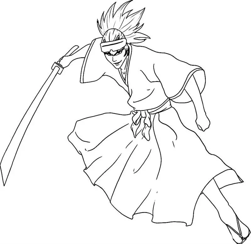 Bleach Coloring Pages 8