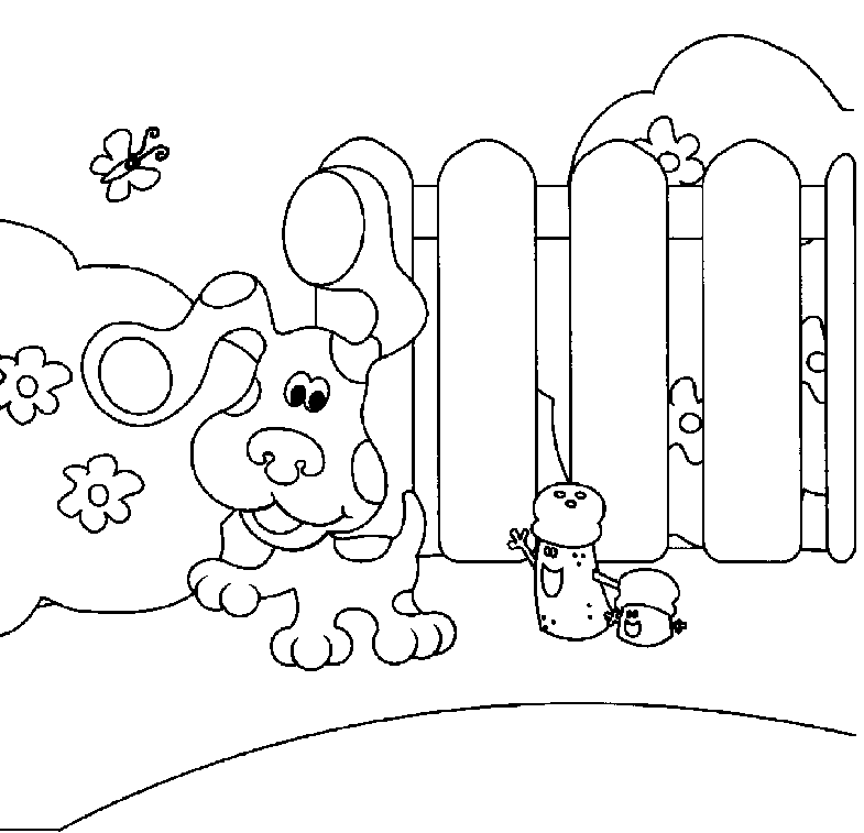 Blues Clues Coloring Pages 8